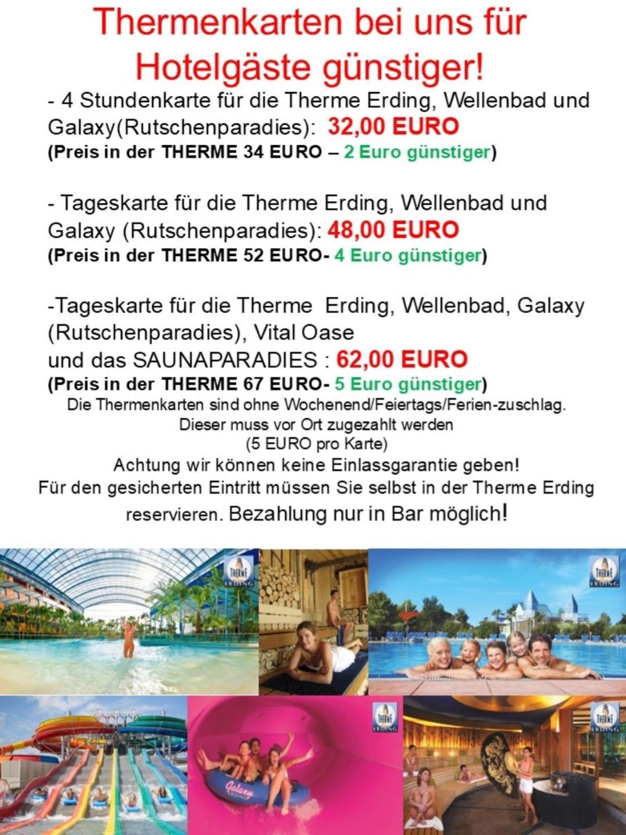 Familienhotel Nahe Der Therme Erding Dış mekan fotoğraf